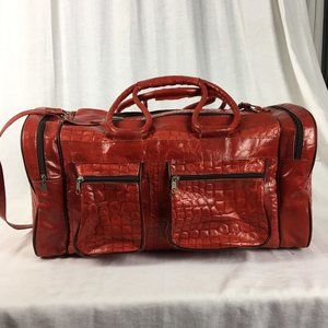 Elegant Red Travel Bag